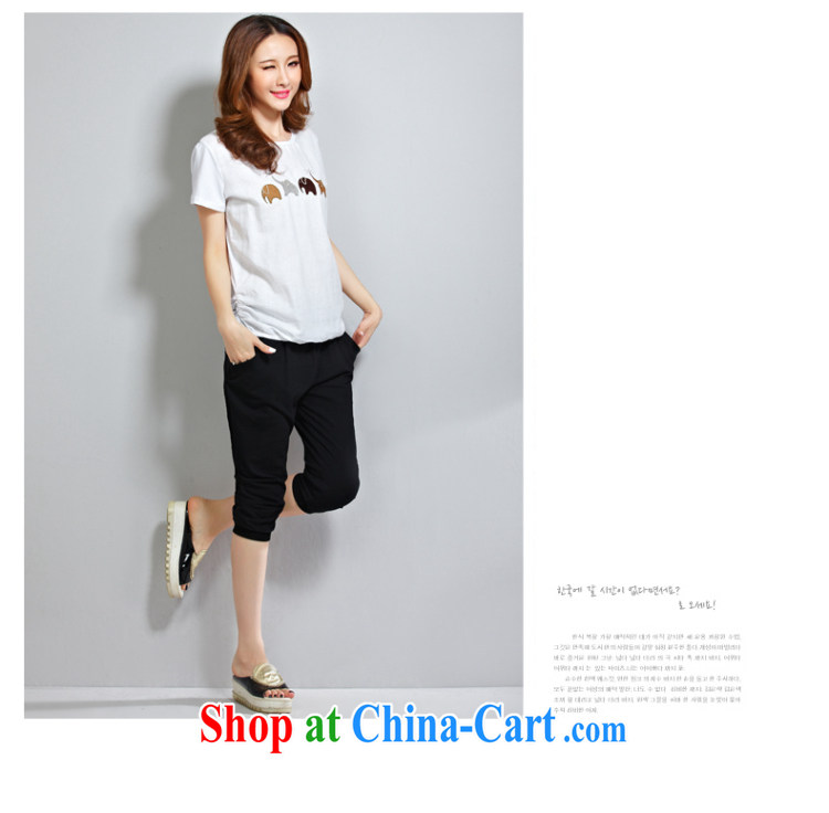 o Ya-ting 2015 New, and indeed increase, female summer thick mm video thin girls with T-shirt loose round-collar T shirt white XL recommends that you 140 - 160 Jack pictures, price, brand platters! Elections are good character, the national distribution, so why buy now enjoy more preferential! Health