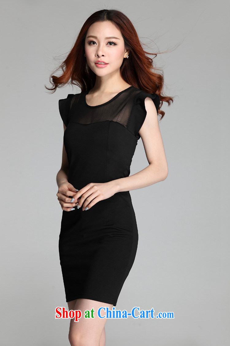 Also, the 2015 summer new night sexy Web yarn stitching package and thin skirt new OL temperament dress 1006 black XXXL pictures, price, brand platters! Elections are good character, the national distribution, so why buy now enjoy more preferential! Health
