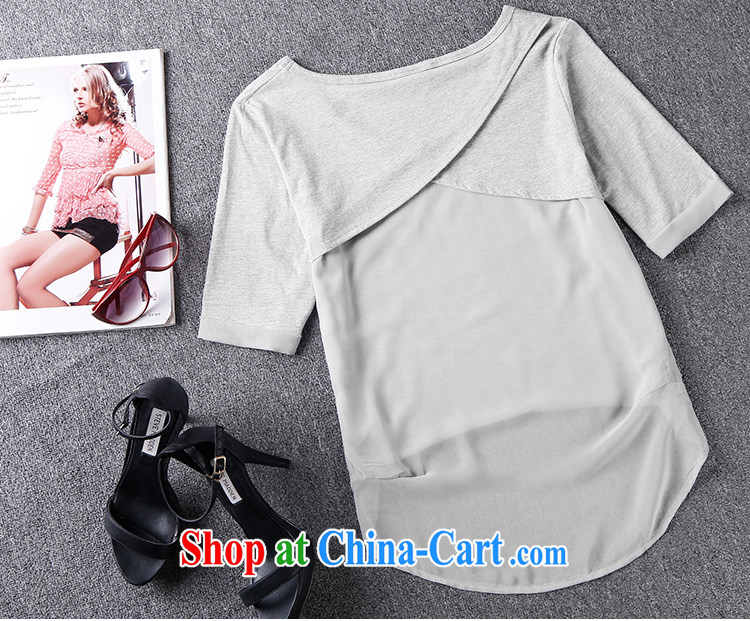Shallow 2015 summer new, larger female summer and indeed increase dress Kit female summer thick girls with graphics thin, 1238 black and gray 6 XL pictures, price, brand platters! Elections are good character, the national distribution, so why buy now enjoy more preferential! Health