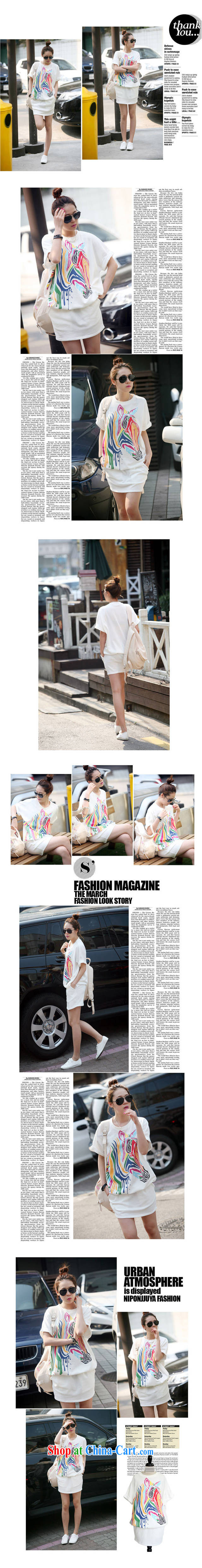 The 618 largest urges health Korean short-sleeve larger female sport and leisure zebra stripes loose round-collar package arm fashion dresses 1519 YYY YZ white XXL pictures, price, brand platters! Elections are good character, the national distribution, so why buy now enjoy more preferential! Health