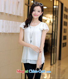 ZZ &FF 2015 summer new, larger female snow woven shirts short sleeves shirt T girl loose video thin T-shirt girl XFS 8052 black XXXXL pictures, price, brand platters! Elections are good character, the national distribution, so why buy now enjoy more preferential! Health