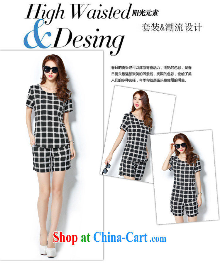 ZZ &FF summer 2015 with new, larger female uniforms snow woven shirts T-shirt and shorts thick sister graphics thin package female TZ 8061 black XXXXL pictures, price, brand platters! Elections are good character, the national distribution, so why buy now enjoy more preferential! Health