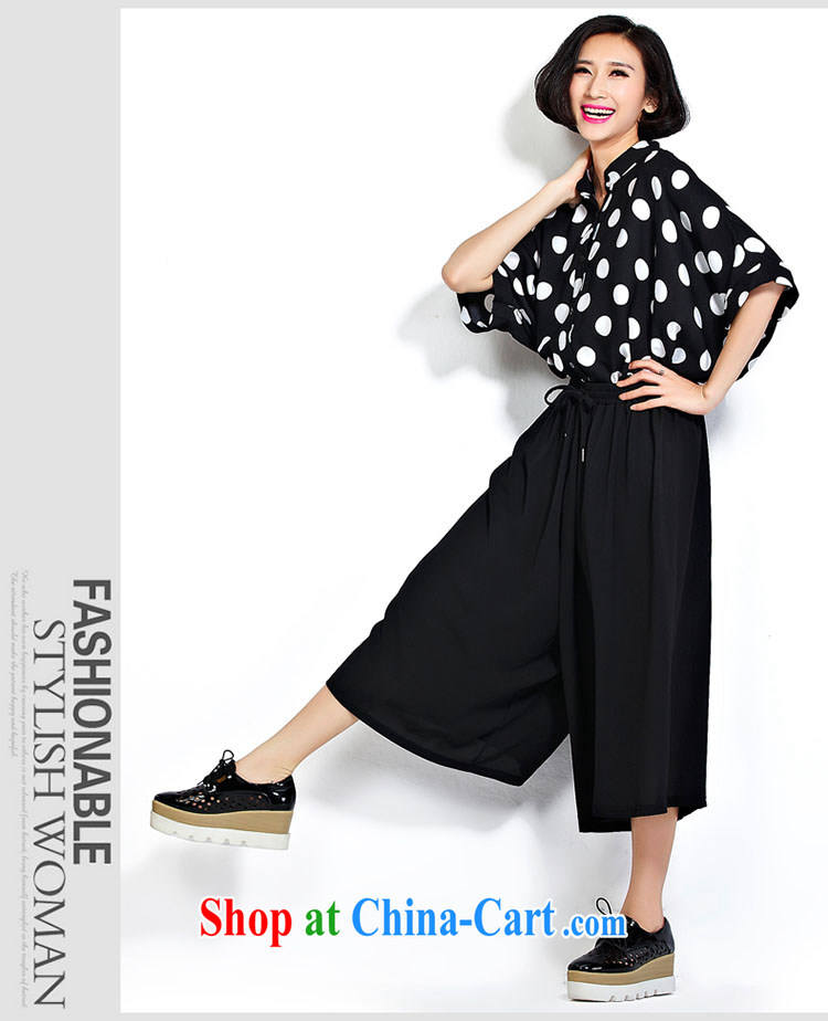 She concluded her card the fat increase, female 200 Jack summer thick sister pants 2015 Korean version of the new, focused on the girl, relaxed and stylish, pants and skirts are black, pictures, price, brand platters! Elections are good character, the national distribution, so why buy now enjoy more preferential! Health
