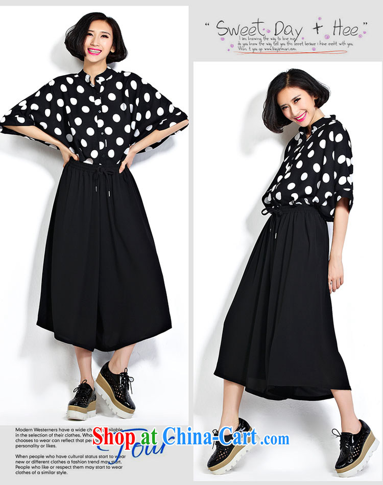 She concluded her card the fat increase, female 200 Jack summer thick sister pants 2015 Korean version of the new, focused on the girl, relaxed and stylish, pants and skirts are black, pictures, price, brand platters! Elections are good character, the national distribution, so why buy now enjoy more preferential! Health