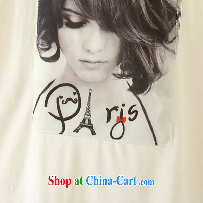 2015 is indeed the XL girls thick mm Summer in Europe and Foreign Trade Korean T-shirt snow woven shirts stamp King code 200 Jack ryt black XL, talking about the Zhuang (gazizhuang), online shopping