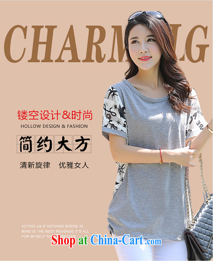 In short, Ms Elsie Leung 2015 Kou larger female fat sister and indeed more relaxed short-sleeved T-shirt girls cotton T-shirt black XXXL pictures, price, brand platters! Elections are good character, the national distribution, so why buy now enjoy more preferential! Health