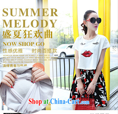 Yao her 2015 summer new stylish Korean cotton nursing dress stylish, embroidered two-piece feeding dress pregnant women with letters XL pictures, price, brand platters! Elections are good character, the national distribution, so why buy now enjoy more preferential! Health