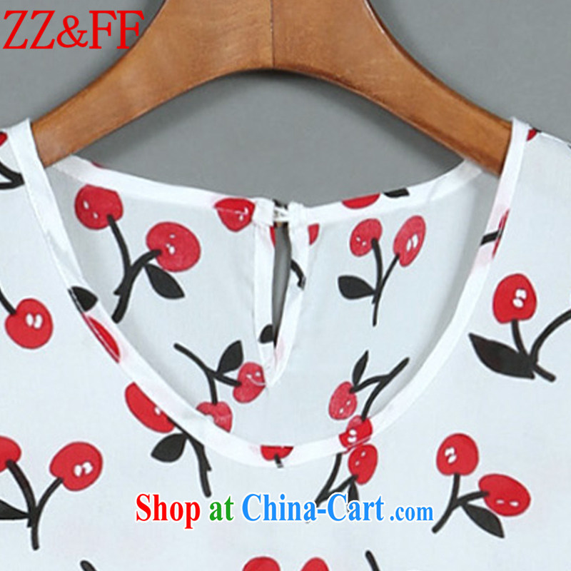 ZZ &FF summer 2015 new, larger female decoration, short-sleeved T shirt + shorts female TZ 077 photo color XXXXXL, ZZ &FF, shopping on the Internet